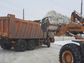 4 715 кубометров снега вывезли за сутки с дорог Тольятти