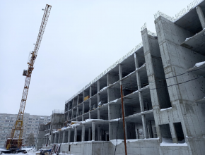 Самая большая школа в городе. В нынешнем году будет сдана школа в 20 квартале Тольятти