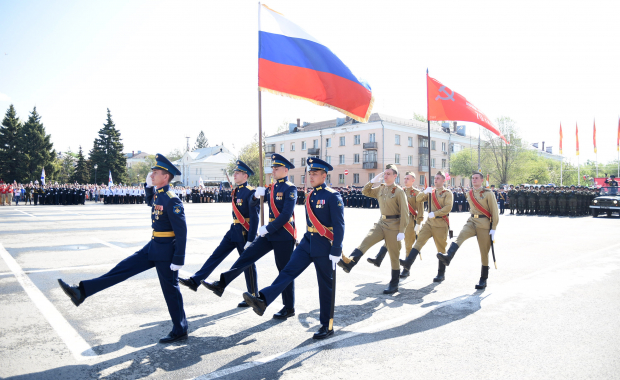 День Победы на площади Свободы Тольятти. 9 мая 2019г.