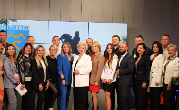 Деловая встреча «Бизнес-кофе» в телекомпании «ЛАДА-МЕДИА» с бизнес-сообществом Тольятти 15.09.2023