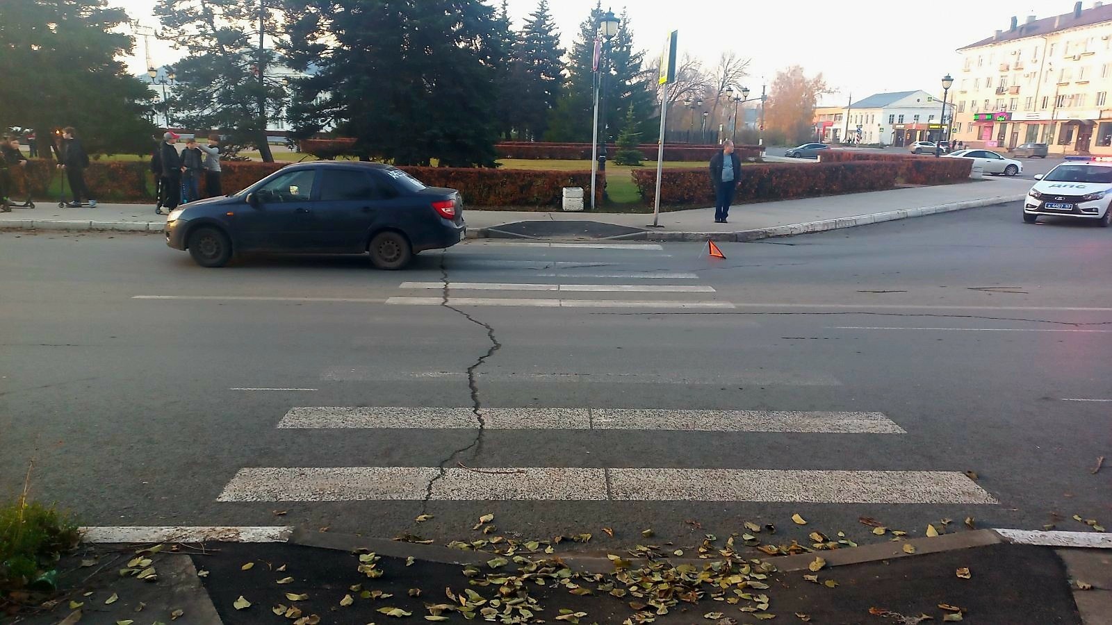 В Центральном районе Тольятти сбили ребёнка на пешеходном переходе |  телеканал ТОЛЬЯТТИ 24