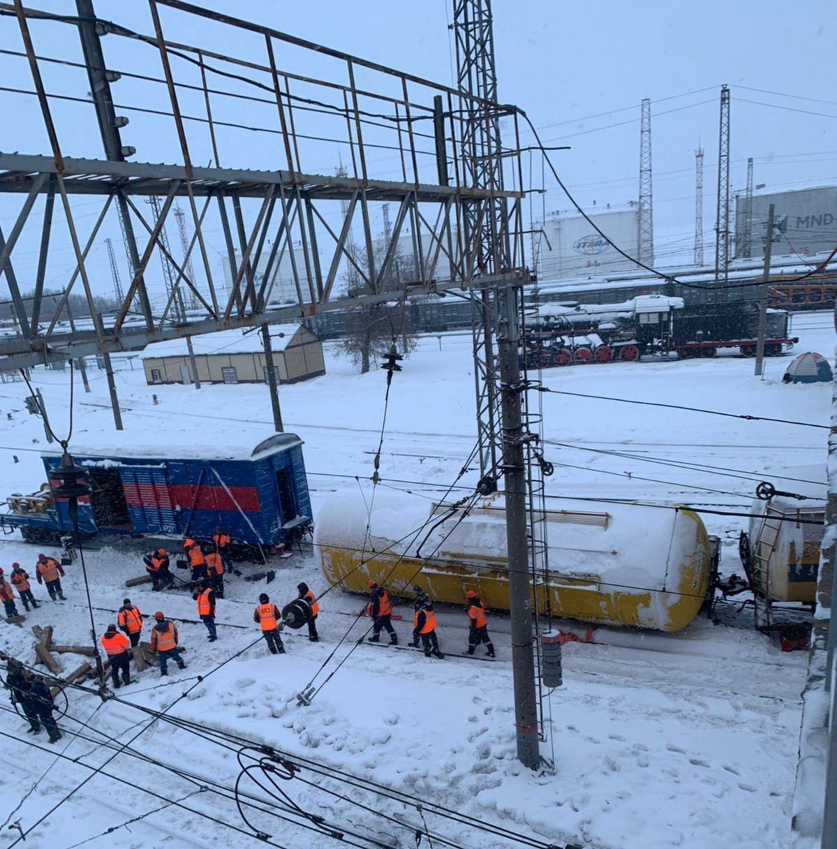 Опрокинулись цистерны. В Самарской области устанавливаются обстоятельства  инцидента на железной дороге | телеканал ТОЛЬЯТТИ 24