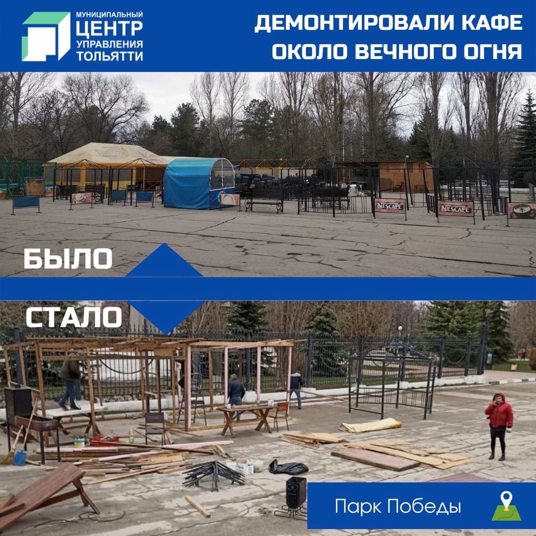 Кафе парк победы ульяновск