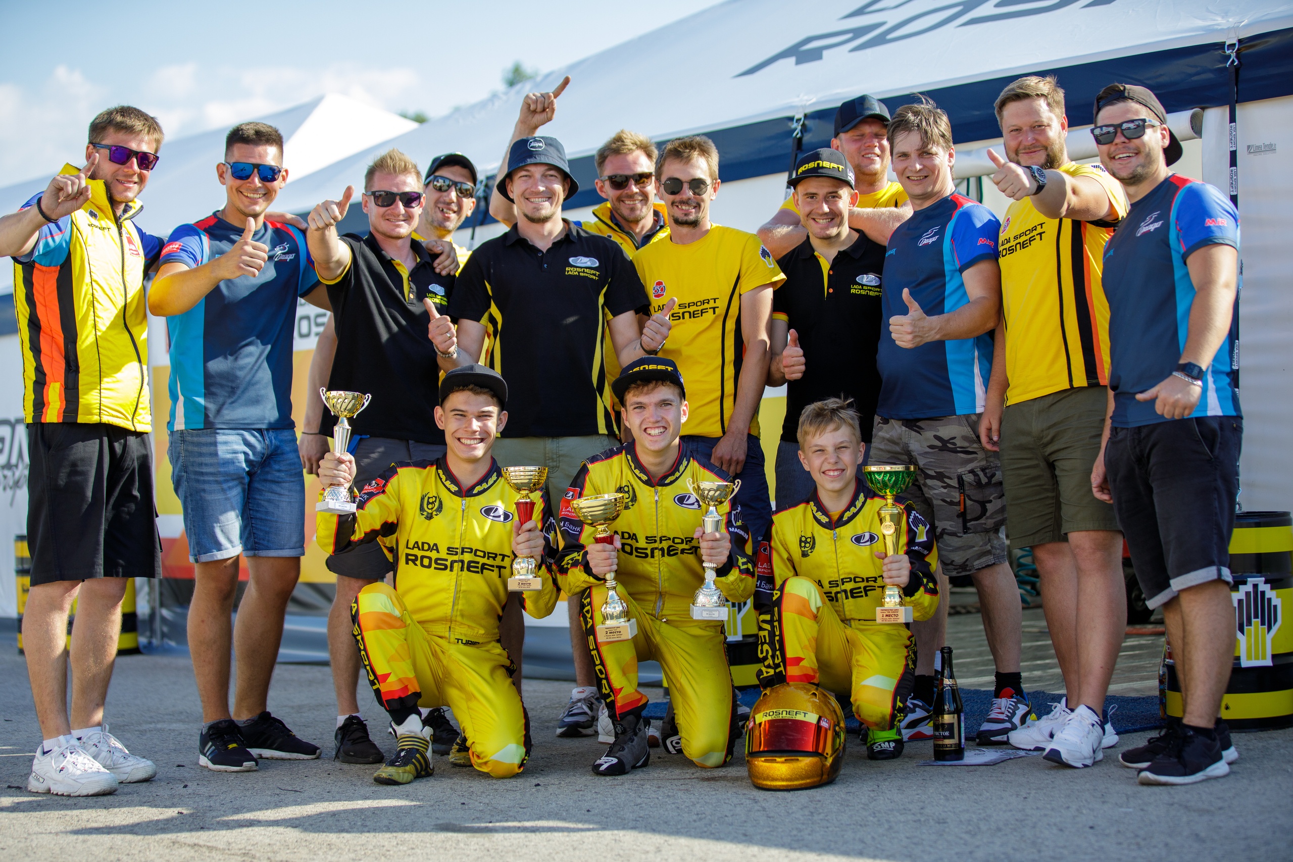 Команда Lada Sport Rosneft Junior