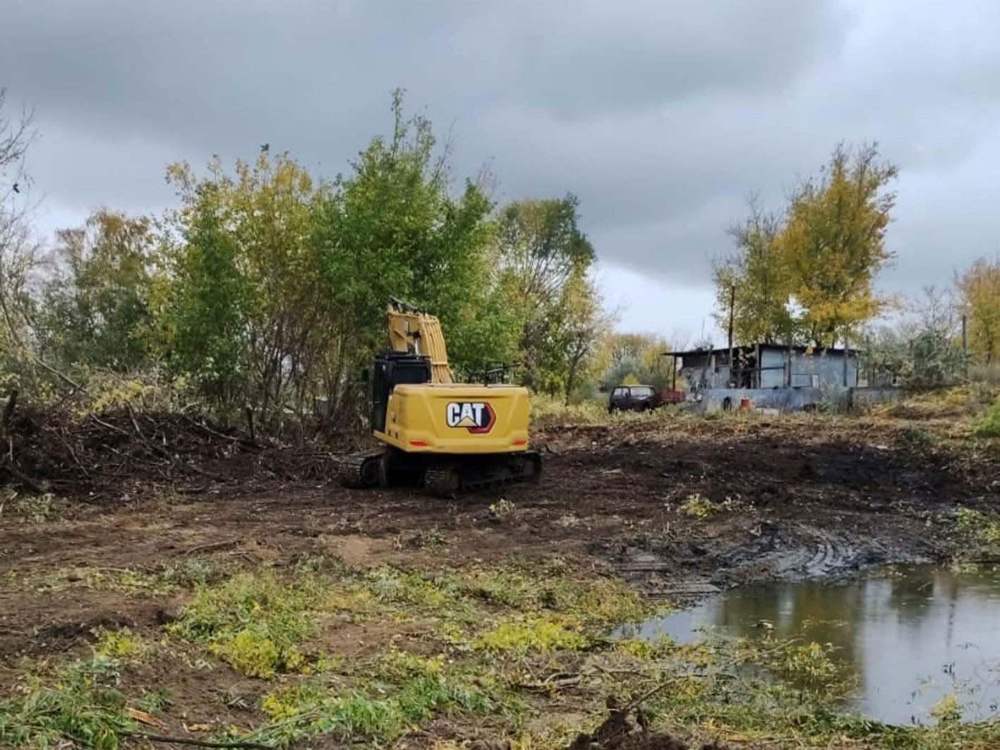 Чтобы паводок прошел спокойно. В Нижнем Санчелеево началась расчистка русла  реки Санчелки | телеканал ТОЛЬЯТТИ 24