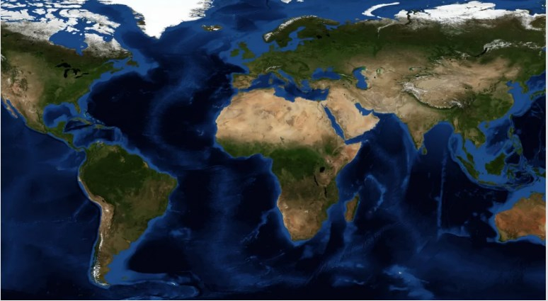 Создана новая самая точная 2D-карта планеты Земля