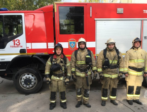 Спасибо профессионалам! В Тольятти на пожаре спасены люди