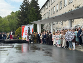 К юбилею Победы! В Тольяттинском госуниверситете состоялся праздничный парад