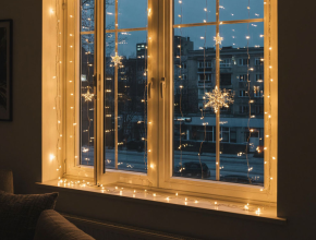 Гирлянды на окнах могут обернуться штрафом