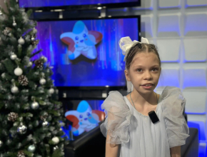 «Мне очень понравилось на телецентре!» Как «Ёлка желаний» привела Вику Кошелеву в гости к «ЛАДА-МЕДИА»