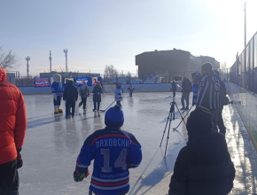 Хоккей на валенках: зимний праздник в Подстепках!