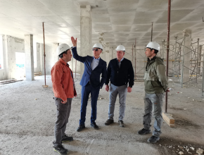 Николай Ренц: «Строительство школы в 20 квартале идет по графику»