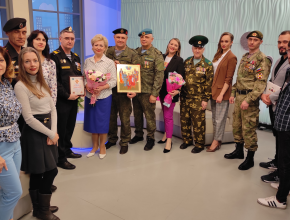Телекомпанию «ЛАДА-МЕДИА» с днём рождения поздравили ветераны боевых действий