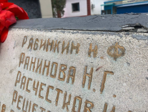 Фотоэстафета «Монументы Победы». Мемориал в посёлке Красный Текстильщик Саратовской области