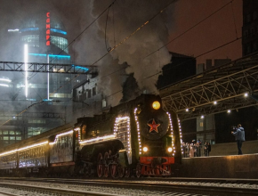 Здравствуй, Дедушка Мороз! Куйбышевская железная дорога встречает сегодня новогоднего волшебника