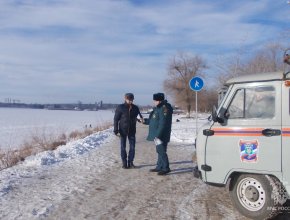 Предупредили о трагических последствиях прогулок по льду. В Тольятти прошёл рейд по профилактике происшествий на водоёмах