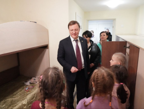 В Самарской области встретили детей из Белгородской области