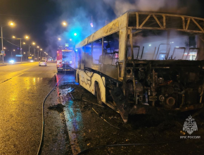 Автобусы горят и горят. В Самаре снова ликвидировали пожар в общественном транспорте