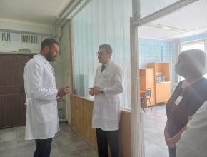 Министр здравоохранения Самарской области Армен Бенян посетил Тольяттинскую горбольницу №4