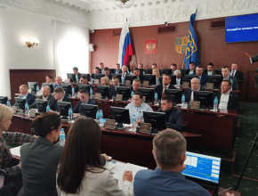 Очередное заседание думы Тольятти началось с доклада о деятельности Общественной палаты города в 2023 году