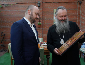 Губернатор Вячеслав Федорищев встретился с главой Самарской митрополии Преосвященнейшим епископом Феодосием