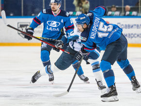 Непростая концовка. Хоккейный матч между «Ладой» и «Бураном» завершился победой тольяттинцев - 1:0