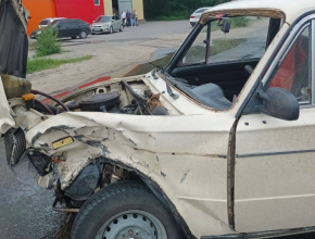 В Сызрани столкнулись 
