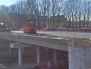 Что с ремонтом путепровода на пересечении Революционной и Ленинского? Новое видео рабочего процесса