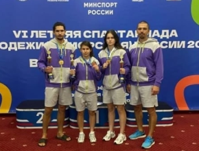 Три медали на спартакиаде молодежи России по всестилевому каратэ! 