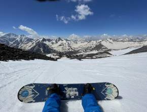 Осваиваем сноуборд! 