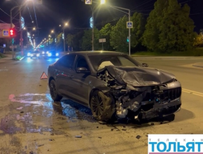 Серьёзное ДТП на мосту на ул. Революционной