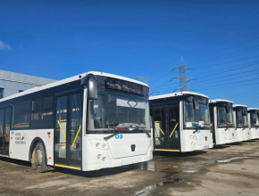  Новые автобусы ЛиАЗ вышли на городские маршруты Тольятти