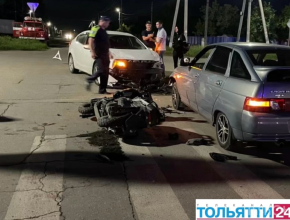 В аварии в селе Подстёпки пострадали двое несовершеннолетних