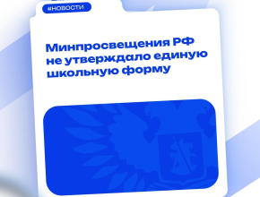 Единой формы для российских школьников не будет