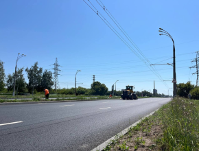 Прямо сейчас в Тольятти кипит работа на дорожных объектах