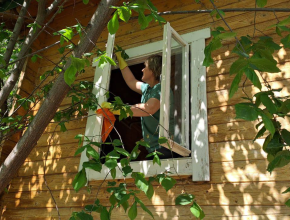 «Родничок» оживает: субботник на будущей базе отдыха для бойцов