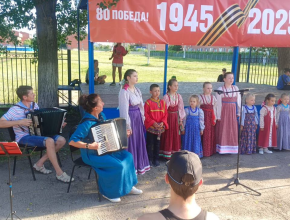 В Подстёпках прошёл отчётный концерт вокального ансамбля «Коляда»!