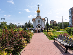 В Тольятти отметили 25-летие Христорождественской часовни