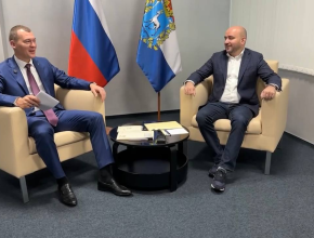 На рабочей встрече министр спорта РФ Михаил Дегтярёв и губернатор Вячеслав Федорищев обсудили программу «Мастер спорта»