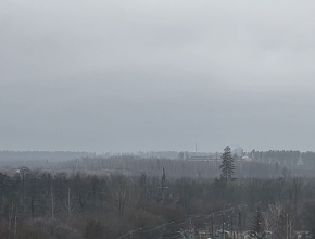 Осторожно! Вместе с дождём на город опустился туман