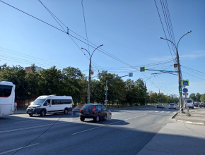 Обрыв контактной сети произошел в Автозаводском районе