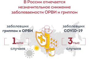 Снижается ли уровень заболеваемости ОРВИ и гриппом в России? 