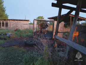 Трагедия в огне. Два ребёнка погибли на пожаре в Красноярском районе Самарской области