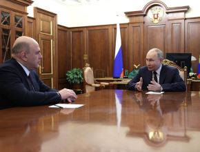 Владимир Путин провел встречу с исполняющим обязанности Председателя Правительства Михаилом Мишустиным