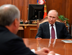 Президент России Владимир Путин провёл рабочую встречу с Председателем Государственной Думы Вячеславом Володиным
