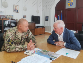 Николай Ренц передал помощь артиллеристам из Тольятти, защищающим свою Родину