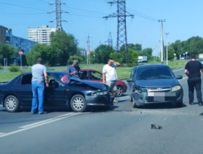 Авария на улице Железнодорожной 