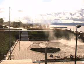 Скалодром, террасы и фонтан. Реконструкция набережной Автозаводского района близится к завершению