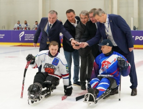 В Самаре стартовал 3-й круг чемпионата России по следж-хоккею в дивизионе «Лига героев» – Кубок «Герои нашего времени»