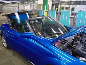 LADA Roadster отправился на реставрацию. Уникальный экспонат музея АВТОВАЗа предстанет перед посетителями обновлённым